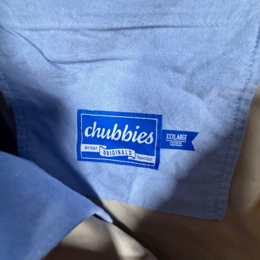 Chubbies 7 Originals Mens XXXL Khaki Tan Stretch Elastic Waist Chino Shorts